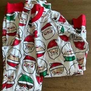Carters Santa Claus pajamas set
